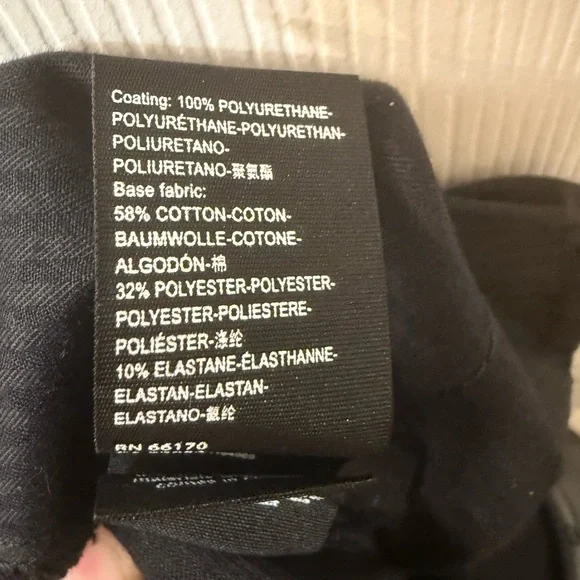 Free people - We the Free - phoenix coated vegan leather pants size 29 nwot - Picture 9 of 12